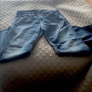 Men’s silver jeans